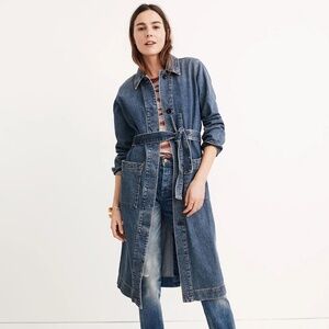 Madewell Denim/Jean Duster Coat
